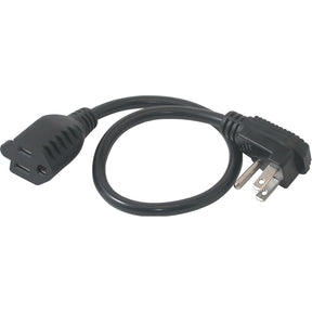 C2G 1.5ft Flat Plug Power Strip Plus - 18 AWG - NEMA 5-15P to NEMA 5-15R — 29804