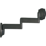 Chief Medium Monitor Arm Wall Mount - For Displays 26-45" - Black — JWDSK210B