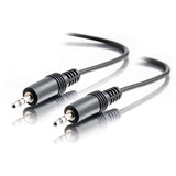C2G 6ft 3.5mm Stereo Audio Cable - AUX Cable - M/M — 40413