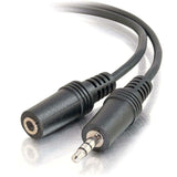 C2G 1.5ft 3.5mm M/F Stereo Audio Extension Cable — 40405