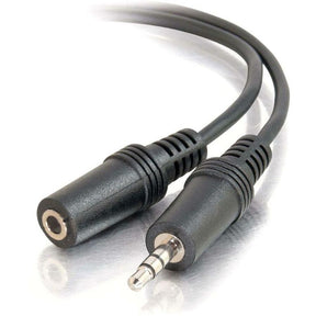 C2G 1.5ft 3.5mm M/F Stereo Audio Extension Cable — 40405