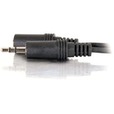 C2G 1.5ft 3.5mm M/F Stereo Audio Extension Cable — 40405