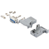 StarTech.com Solder D-SUB - Assembled - Plastic Backshell Serial / parallel connector - DB-9 (M) — C9PSM