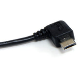 StarTech.com USB cable - 4 pin USB Type A (M) - Right Angle Micro USB Type B (M) - 90 cm — UUSBHAUB3RA