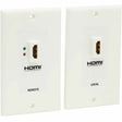 Eaton Tripp Lite Series HDMI over Dual Cat5/Cat6 Extender Wall Plate Kit with Transmitter and Receiver, TAA — P167-000