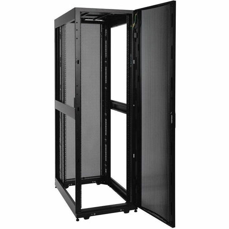 Tripp Lite by Eaton 45U SmartRack Standard-Depth Server Rack Enclosure Cabinet with doors & side panels — SR45UB