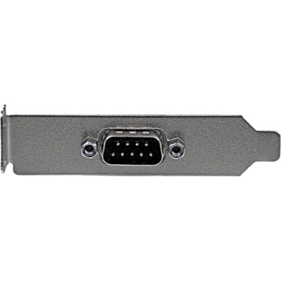 StarTech.com 9-pin Serial to 10-pin Header Slot Plate with Low Profile Bracket - Serial panel - DB-9 (M) - 10 pin IDC (F) - 23 cm — PLATE9MLP