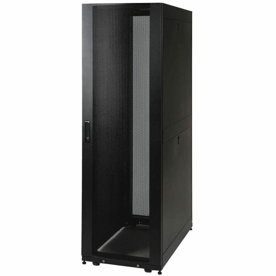 Tripp Lite by Eaton 42U SmartRack Knock-Down Standard-Depth Rack Enclosure Cabinet Kit — SR42UBKD