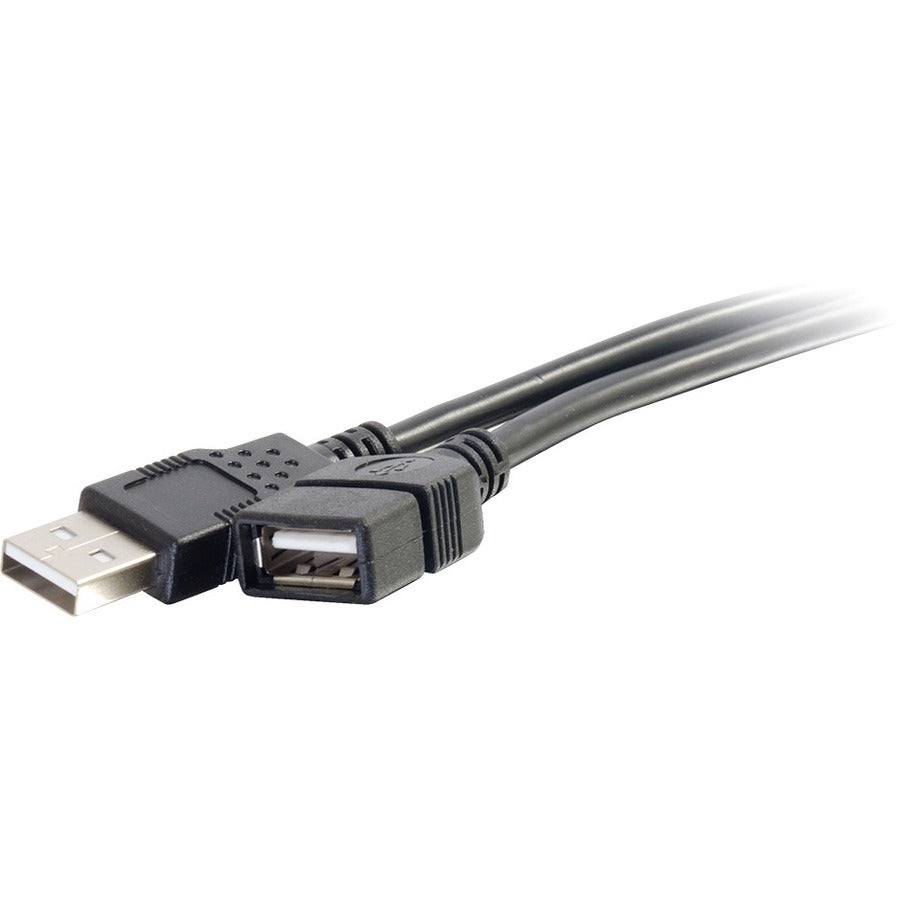 C2G 3.3ft USB Extension Cable - USB A to USB A Extension Cable - USB 2.0 - M/F — 52106