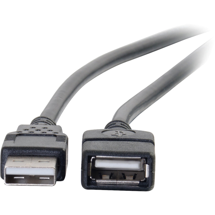 C2G 6.6ft USB Extension Cable - USB A to USB A Extension Cable - USB 2.0 - M/F — 52107