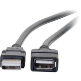 C2G 9.8ft USB Extension Cable - USB A to USB A Extension Cable - USB 2.0 - M/F — 52108