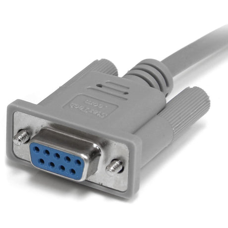 StarTech.com Serial Null modem cable - DB-9 (F) - DB-9 (F) - 10 ft — SCNM9FM