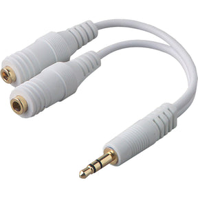 Belkin Speaker and Headphone Splitter — F8V234-WHT