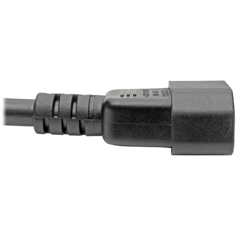 Eaton Tripp Lite Series Power Cord, C19 to C14 - Heavy-Duty, 15A, 250V, 14 AWG, 2 ft. (0.61 m), Black — P047-002