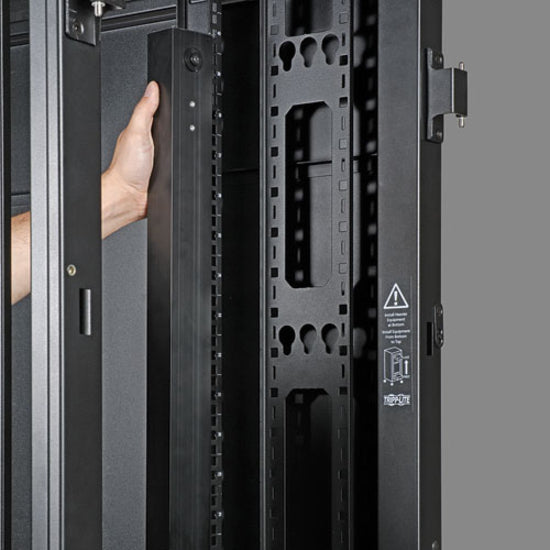Tripp Lite by Eaton 42U SmartRack Co-Location Standard-Depth Rack Enclosure Cabinet - 2 separate compartments — SR42UBCL