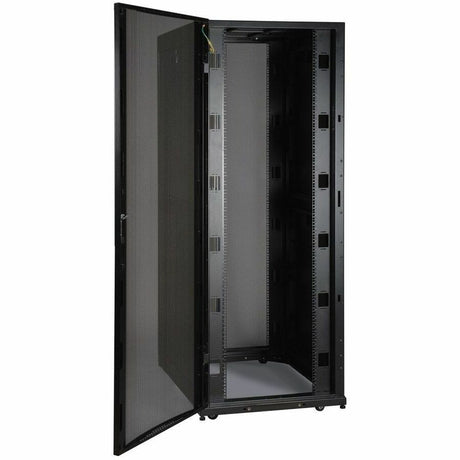 Tripp Lite by Eaton 42U SmartRack Wide Standard-Depth Rack Enclosure Cabinet with Doors and Side Panels — SR42UBWD