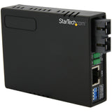 StarTech.com 10/100 Multi Mode Fiber to Ethernet Media Converter SC 2km with PoE — MCM110SC2P