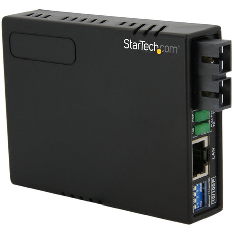 StarTech.com 10/100 Multi Mode Fiber to Ethernet Media Converter SC 2km with PoE — MCM110SC2P