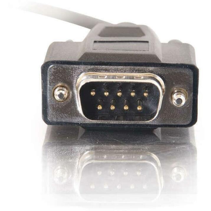 C2G 6ft DB9 M/M Cable - Black — 52087