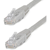 StarTech.com 10ft CAT6 Ethernet Cable - Gray Molded Gigabit - 100W PoE UTP 650MHz - Category 6 Patch Cord UL Certified Wiring/TIA — C6PATCH10GR
