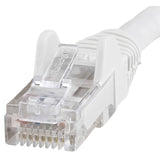 StarTech.com 3ft CAT6 Ethernet Cable - White Snagless Gigabit - 100W PoE UTP 650MHz Category 6 Patch Cord UL Certified Wiring/TIA — N6PATCH3WH
