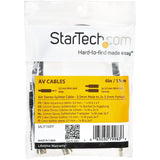 StarTech.com Stereo Splitter Cable - Phono Stereo 3.5mm (M) - Phono 2x Stereo (F) - 6in — MUY1MFF