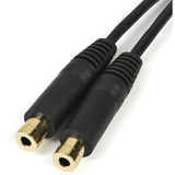 StarTech.com Stereo Splitter Cable - Phono Stereo 3.5mm (M) - Phono 2x Stereo (F) - 6in — MUY1MFF