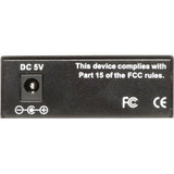 Tripp Lite by Eaton Gigabit Multimode Fiber to Ethernet Media Converter, 10/100/1000 to 1000BaseLX SC, 2km, 1310nm — N785-001-SC