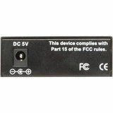 Tripp Lite by Eaton Gigabit Multimode Fiber to Ethernet Media Converter, 10/100/1000 to 1000BaseLX SC, 2km, 1310nm — N785-001-SC