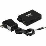 Tripp Lite by Eaton Gigabit Multimode Fiber to Ethernet Media Converter, 10/100/1000 to 1000BaseLX SC, 2km, 1310nm — N785-001-SC