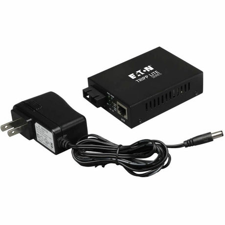Tripp Lite by Eaton Gigabit Multimode Fiber to Ethernet Media Converter, 10/100/1000 to 1000BaseLX SC, 2km, 1310nm — N785-001-SC