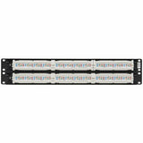 Eaton Tripp Lite Series 48-Port Cat6 Patch Panel - UTP, 110 Punch Down, RJ45, 2U, TAA — N252-048