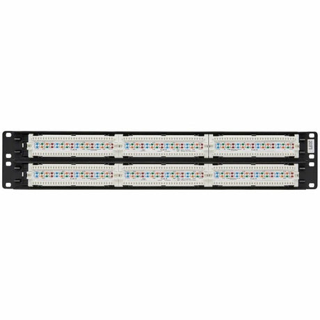 Eaton Tripp Lite Series 48-Port Cat6 Patch Panel - UTP, 110 Punch Down, RJ45, 2U, TAA — N252-048
