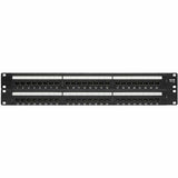 Eaton Tripp Lite Series 48-Port Cat6 Patch Panel - UTP, 110 Punch Down, RJ45, 2U, TAA — N252-048
