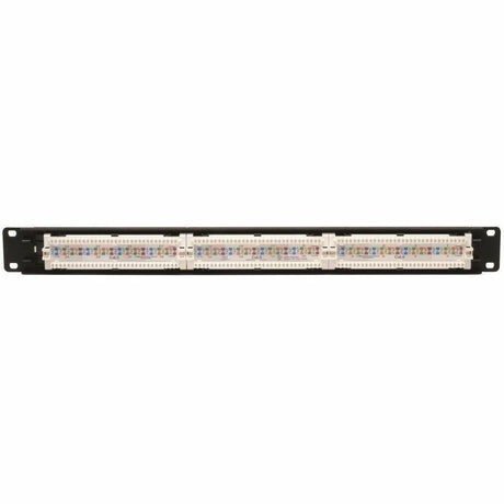Eaton Tripp Lite Series 24-Port 1U Rack-Mount Cat6/Cat5 110 Patch Panel, 568B, RJ45 Ethernet, TAA — N252-024