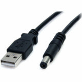 StarTech.com 3 ft USB to Type M Barrel 5V DC Power Cable — USB2TYPEM