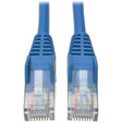 Eaton Tripp Lite Series Cat5e 350 MHz Snagless Molded (UTP) Ethernet Cable (RJ45 M/M), PoE - Blue, 6 ft. (1.83 m) — N001-006-BL