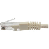 Eaton Tripp Lite Series Cat5e 350 MHz Molded (UTP) Ethernet Cable (RJ45 M/M), PoE - White, 1 ft. (0.31 m) — N002-001-WH