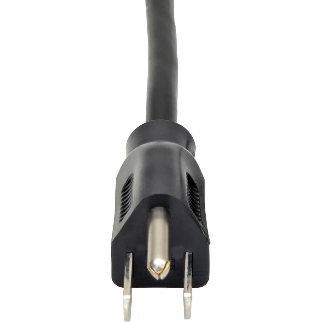 Eaton Tripp Lite Series Computer Power Cord, NEMA 5-15P to Left-Angle C13 - 10A, 125V, 18 AWG, 6 ft. (1.83 m), Black — P006-006-13LA