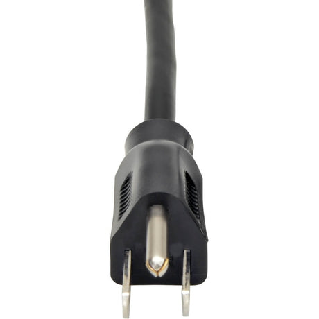 Eaton Tripp Lite Series Computer Power Cord, NEMA 5-15P to Left-Angle C13 - 10A, 125V, 18 AWG, 6 ft. (1.83 m), Black — P006-006-13LA