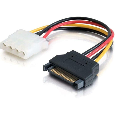 C2G 7.5in 15-pin Serial ATA Male to LP4 Female Power Cable — 10149