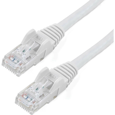 StarTech.com 7ft CAT6 Ethernet Cable - White Snagless Gigabit - 100W PoE UTP 650MHz Category 6 Patch Cord UL Certified Wiring/TIA — N6PATCH7WH