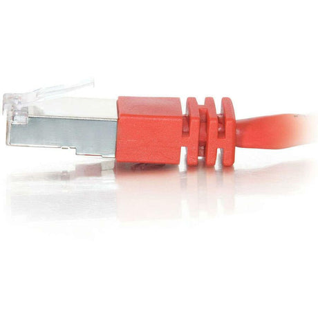 C2G-7ft Cat5e Molded Shielded (STP) Network Patch Cable - Red — 27252