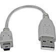 StarTech.com 6in Mini USB 2.0 Cable - A to Mini B — USB2HABM6IN