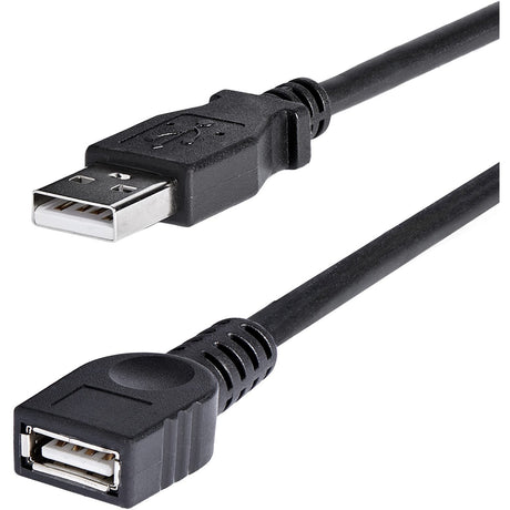 StarTech.com 6 ft Black USB 2.0 Extension Cable A to A - M/F — USBEXTAA6BK