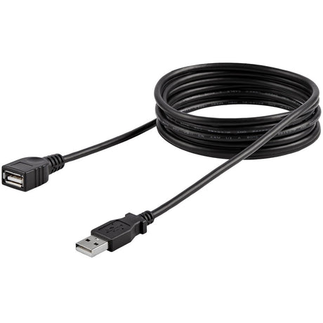 StarTech.com 6 ft Black USB 2.0 Extension Cable A to A - M/F — USBEXTAA6BK