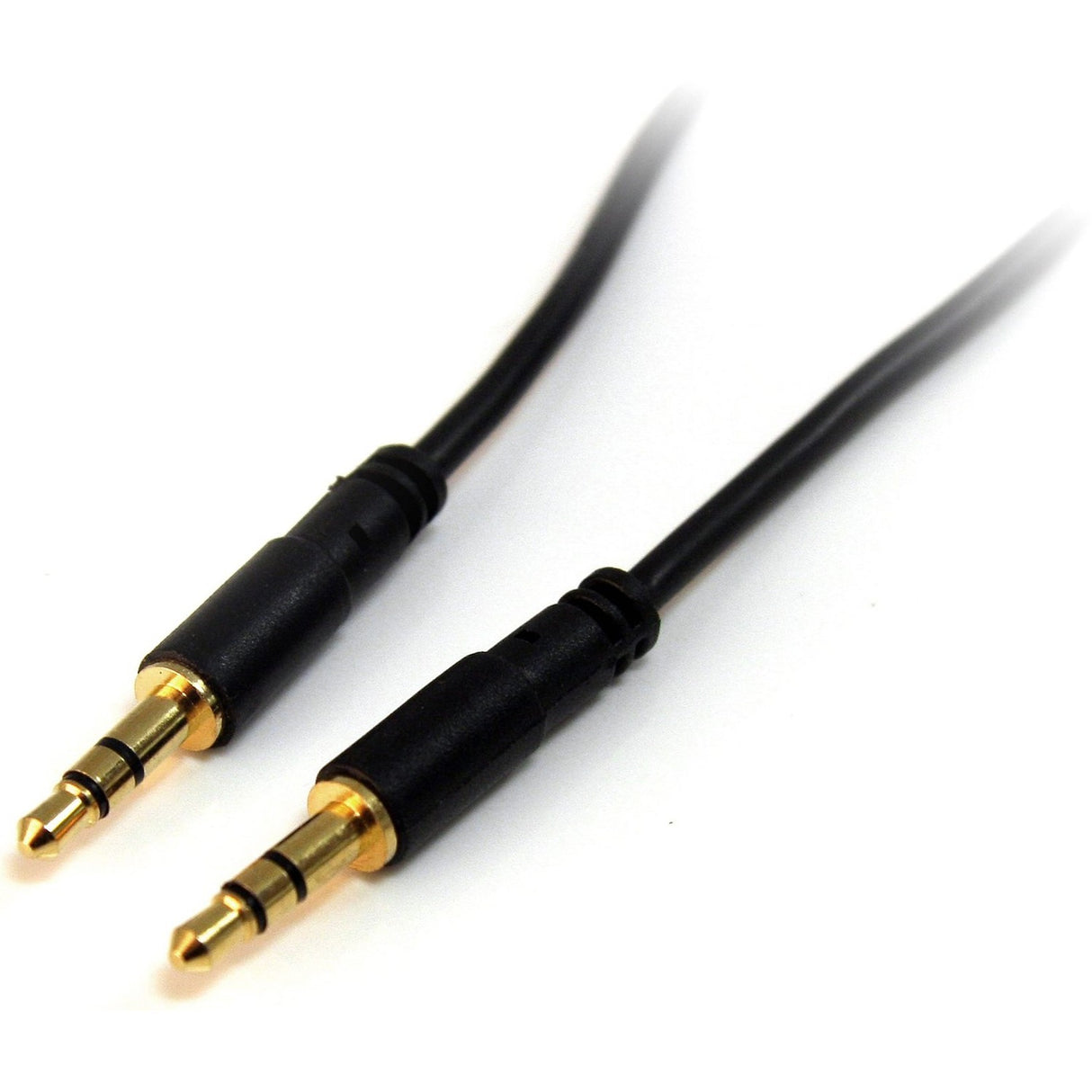 StarTech.com 3 ft Slim 3.5mm Stereo Audio Cable - M/M — MU3MMS