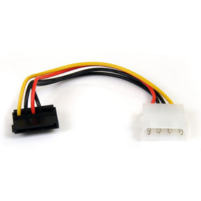 StarTech.com 6in 4 Pin LP4 to Right Angle SATA Power Cable Adapter — SATAPOWADAPR