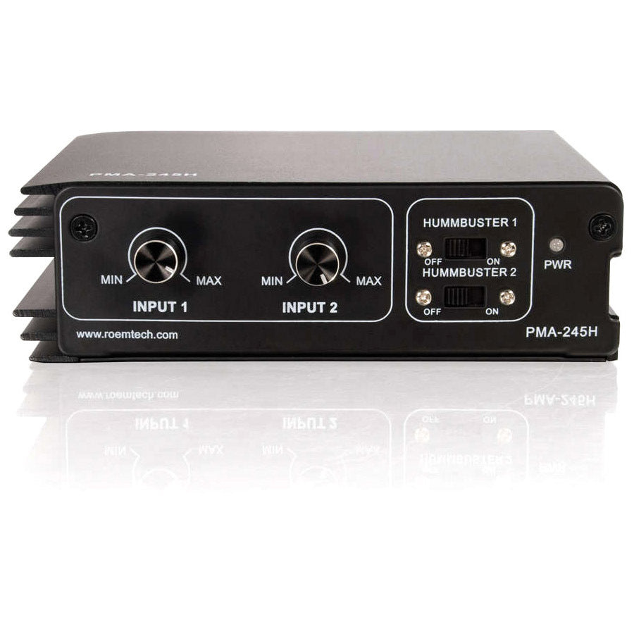 C2G Plenum-Rated 45 Watt Stereo Mixer/Amplifier — 40573