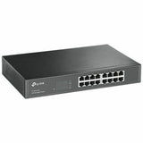 TP-LINK TL-SG1016D 10/100/1000Mbps 16-Port Gigabit 13-inch Rackmountable Switch, 32Gbps Capacity — TL-SG1016D
